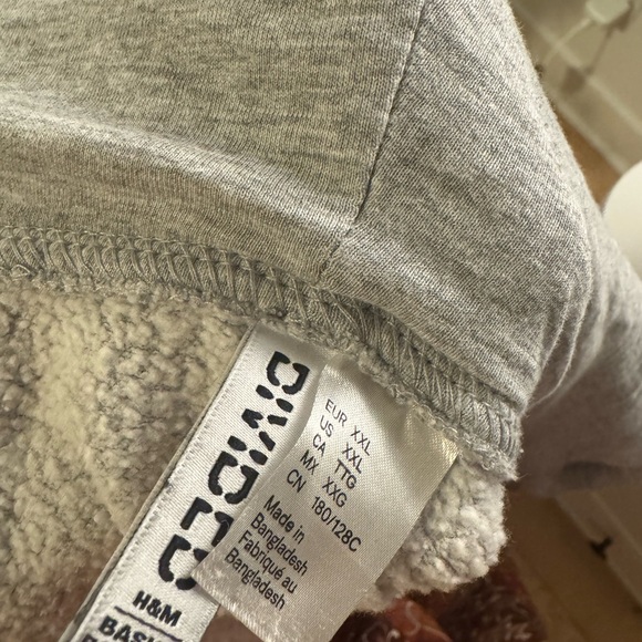 H&M Men's Zip-Up Gray Sweater - Picture 6 of 6